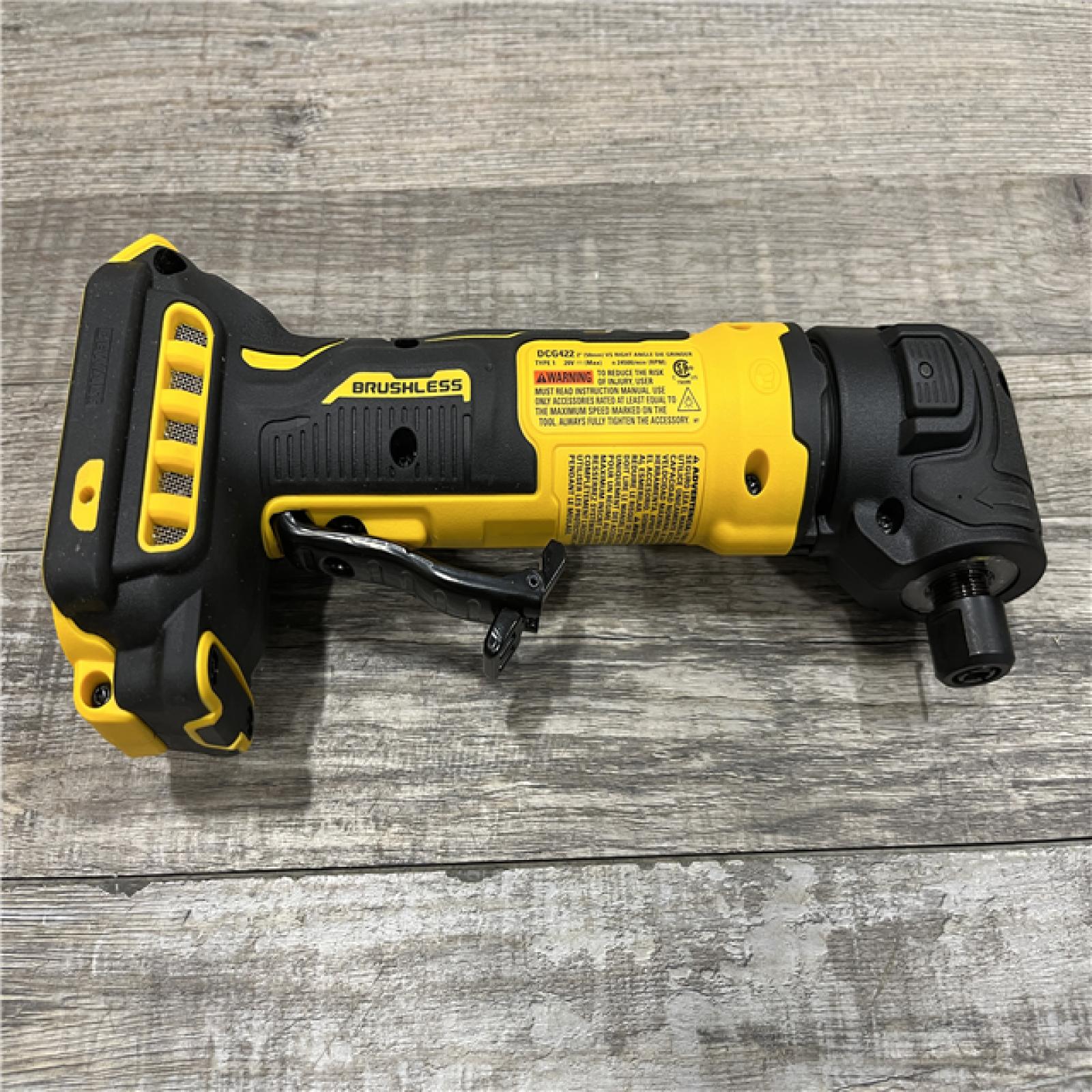AS-IS DEWALT Atomic 20V MAX Cordless Right Angle Die Grinder (Tool Only)