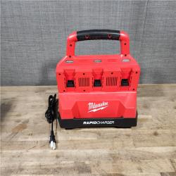 HOUSTON LOCATION - AS-IS Milwaukee M18 Packout Six Bay Rapid Charger (Tool-Only)