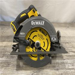 AS-IS DEWALT FLEXVOLT 60V MAX Cordless Brushless 7-1/4 in. Circular Saw with Brake (Tool Only)