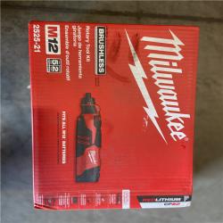 NEW! - Milwaukee M12 12V Lithium-Ion Cordless Brushless Rotary Tool with (1) 2.0 Ah Battery Pack and Charger