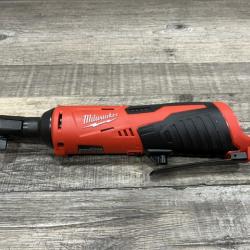 AS-IS Milwaukee 12V Lithium-Ion Cordless 3/8 in. Ratchet (Tool-Only)