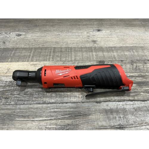 AS-IS Milwaukee 12V Lithium-Ion Cordless 3/8 in. Ratchet (Tool-Only)
