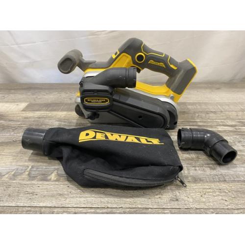 AS-IS DEWALT 20V MAX* XR Brushless Cordless Belt Sander (Tool-Only)