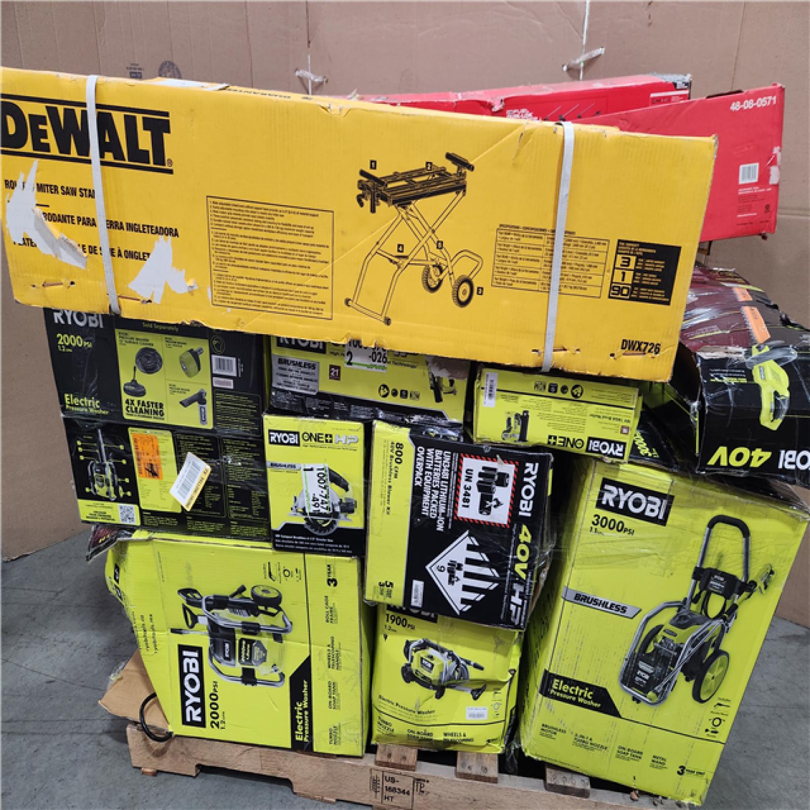 CALIFORNIA AS-IS TOOL PALLET