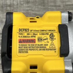 AS-IS DEWALT ATOMIC 20V MAX Cordless Brushless 3/8 in.Variable Speed Impact Wrench (Tool Only)