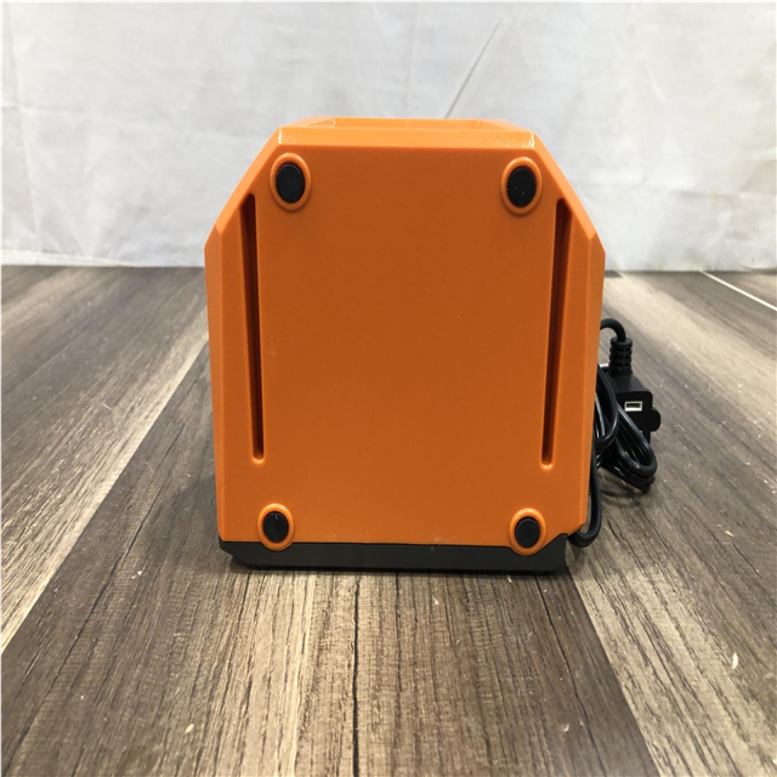 AS-IS RIDGID 18V 4.0 Ah MAX Output Starter Kit with Rapid Charger