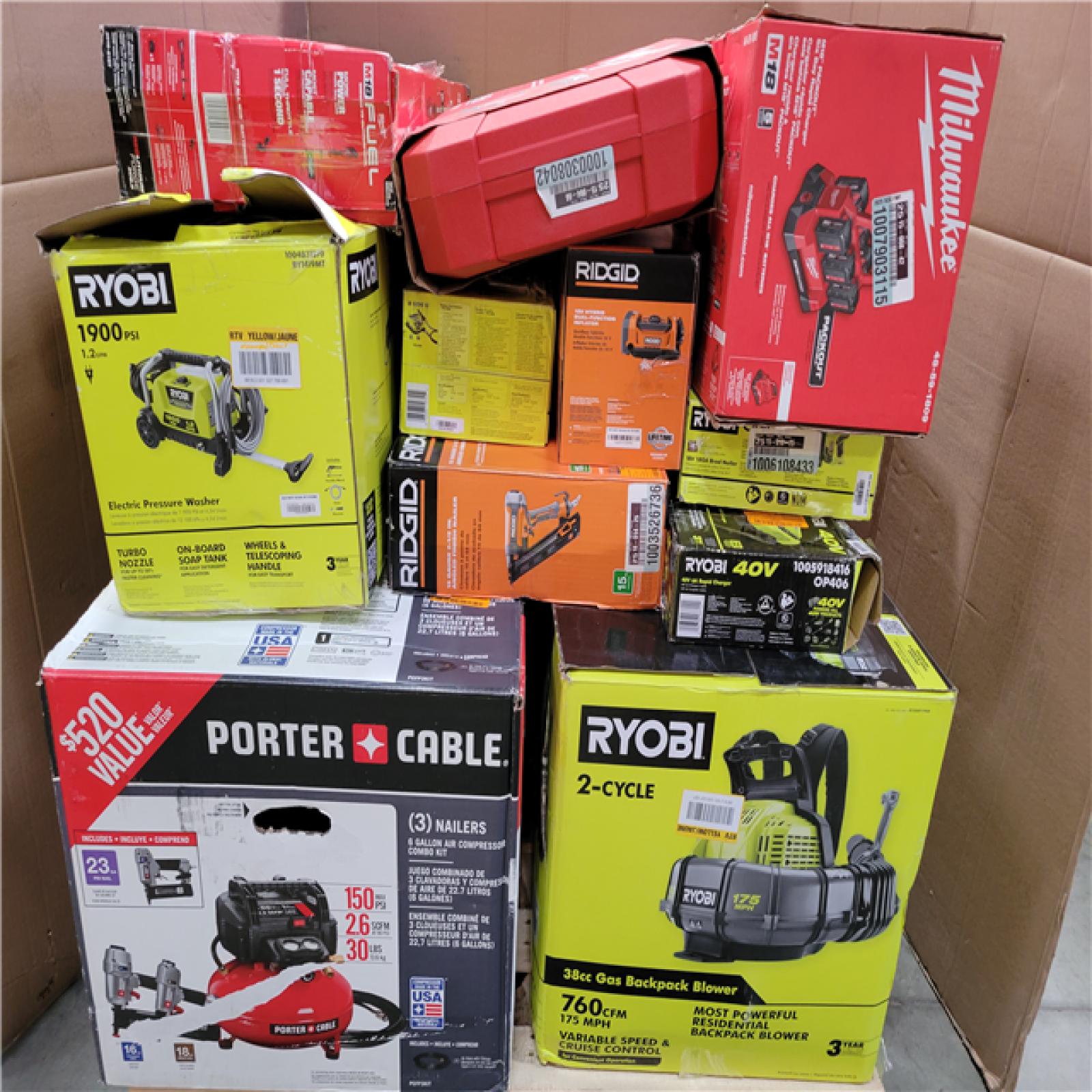 CALIFORNIA AS-IS TOOL PALLET