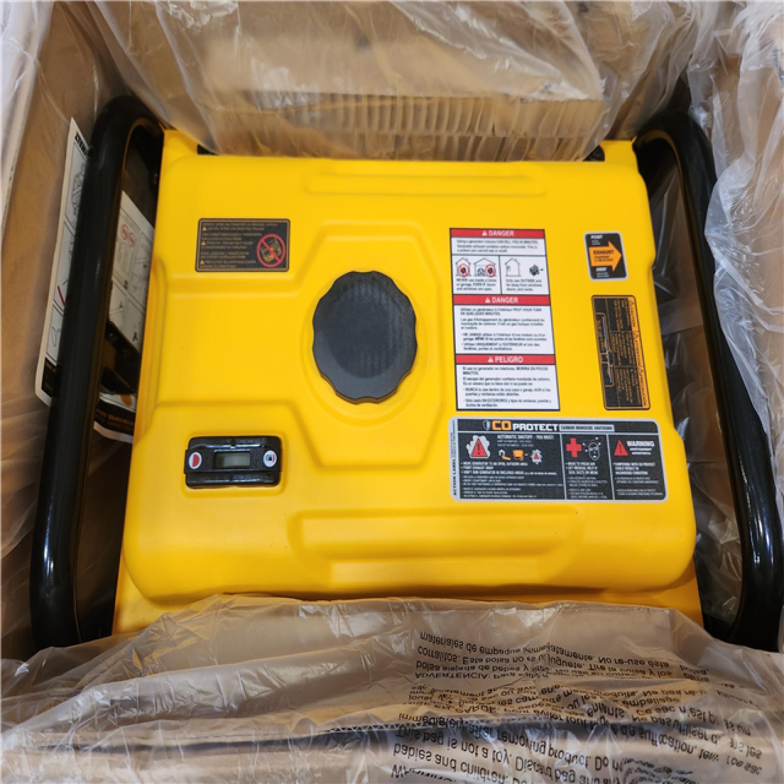 Phoenix NEW DEWALT 4500 / 4000- Watt Gas Powered Portable Generator with Idle Control  Covered Outlets and CO Protect -DXGNR4000