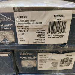 Phoenix Location Lifeproof Suffield Mill 7.6 in. W x 50.6 in. L Waterproof Hybrid Resilient Flooring (784 sqft 37 case)