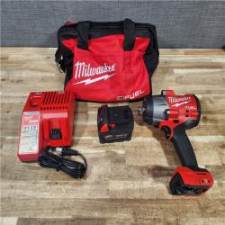 HOUSTON LOCATION - AS - IS Milwaukee FUEL 18V Lithium-Ion Brushless Cordless 1/2 in. Impact Wrench w/ BAG KIT