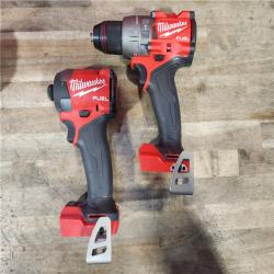HOUSTON LOCATION - AS-IS MILWAUKEE FUEL 18V Lithium-Ion Brushless Cordless Hammer Drill and Impact Driver Combo Kit