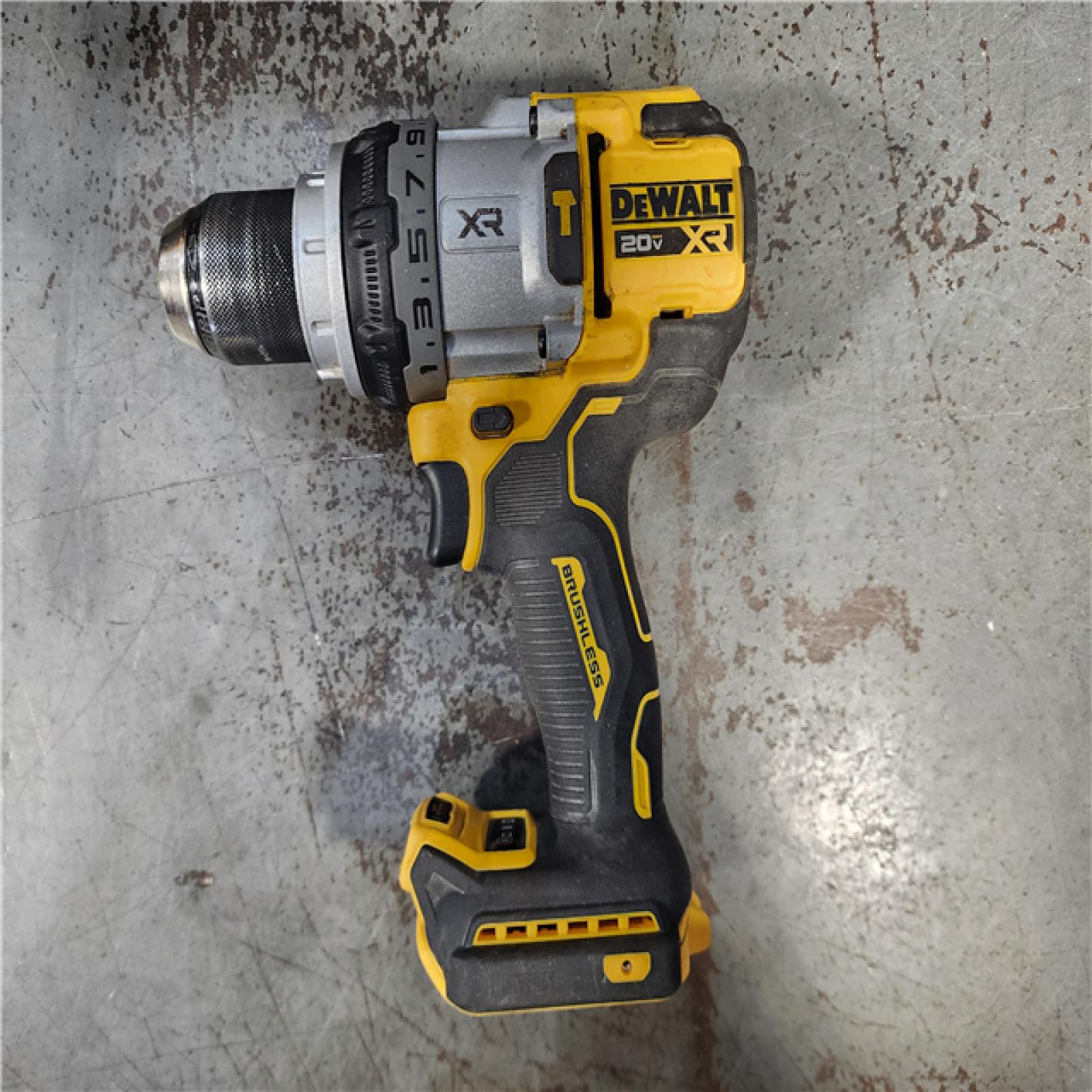 HOUSTON LOCATION - AS-IS DEWALT 20V XR Lithium-Ion Cordless Hammer Drill Kit with 8.0 Ah Battery, Charger and Kit Bag