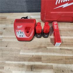 HOUSTON LOCATION - AS-IS M12 12-Volt Lithium-Ion Cordless PEX Expansion Tool Kit with (2) 1.5 Ah Batteries  (3) Expansion Heads and Hard Case