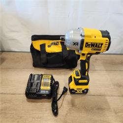 AS-IS- DEWALT 20V MAX Lithium-Ion Cordless 1/2 in. Impact Wrench Kit
