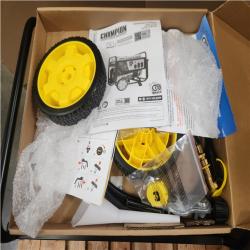 Phoenix AS-IS Champion Power Equipment 7850/6250-Watt Recoil Start Dual Fuel Portable Generator w/ Free 3-Year Warranty for Home Backup and Storm Prep (Cord DOESN'T RETRACT)