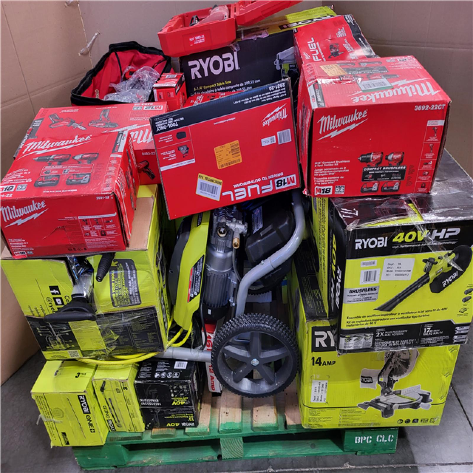 CALIFORNIA AS-IS TOOL PALLET