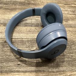 AS-IS Beats - Solo 4 Wireless On-Ear Headphones - Slate Blue