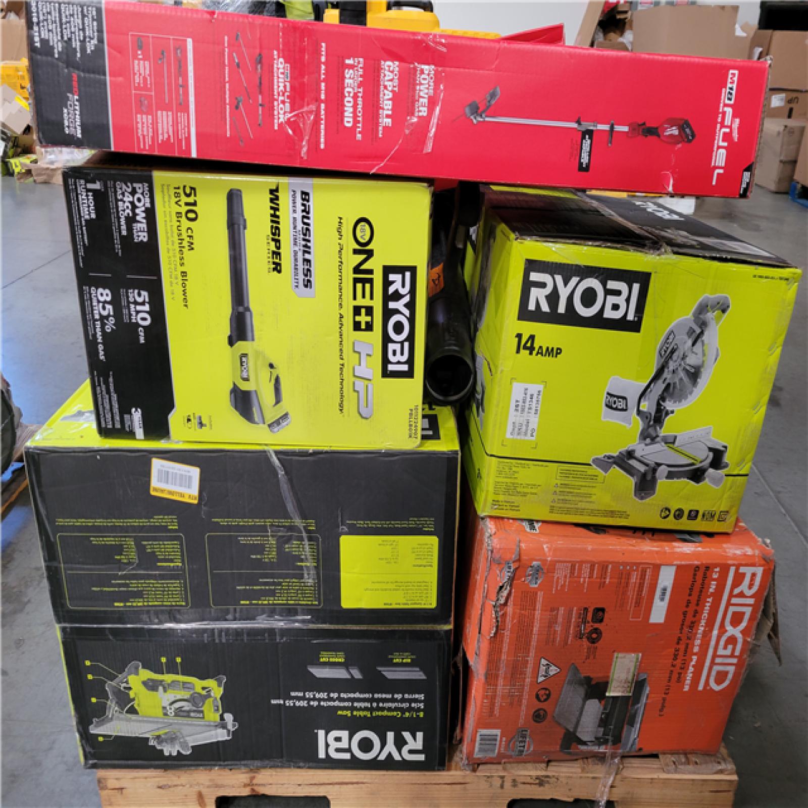 CALIFORNIA AS-IS TOOL PALLET