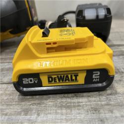 AS-IS DEWALT 20V MAX XR Lithium-Ion Cordless 18-Gauge Narrow Crown Stapler Kit