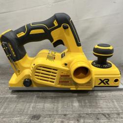AS-IS DEWALT 20V MAX XR Cordless Brushless 3-1/4 in. Planer (Tool Only)