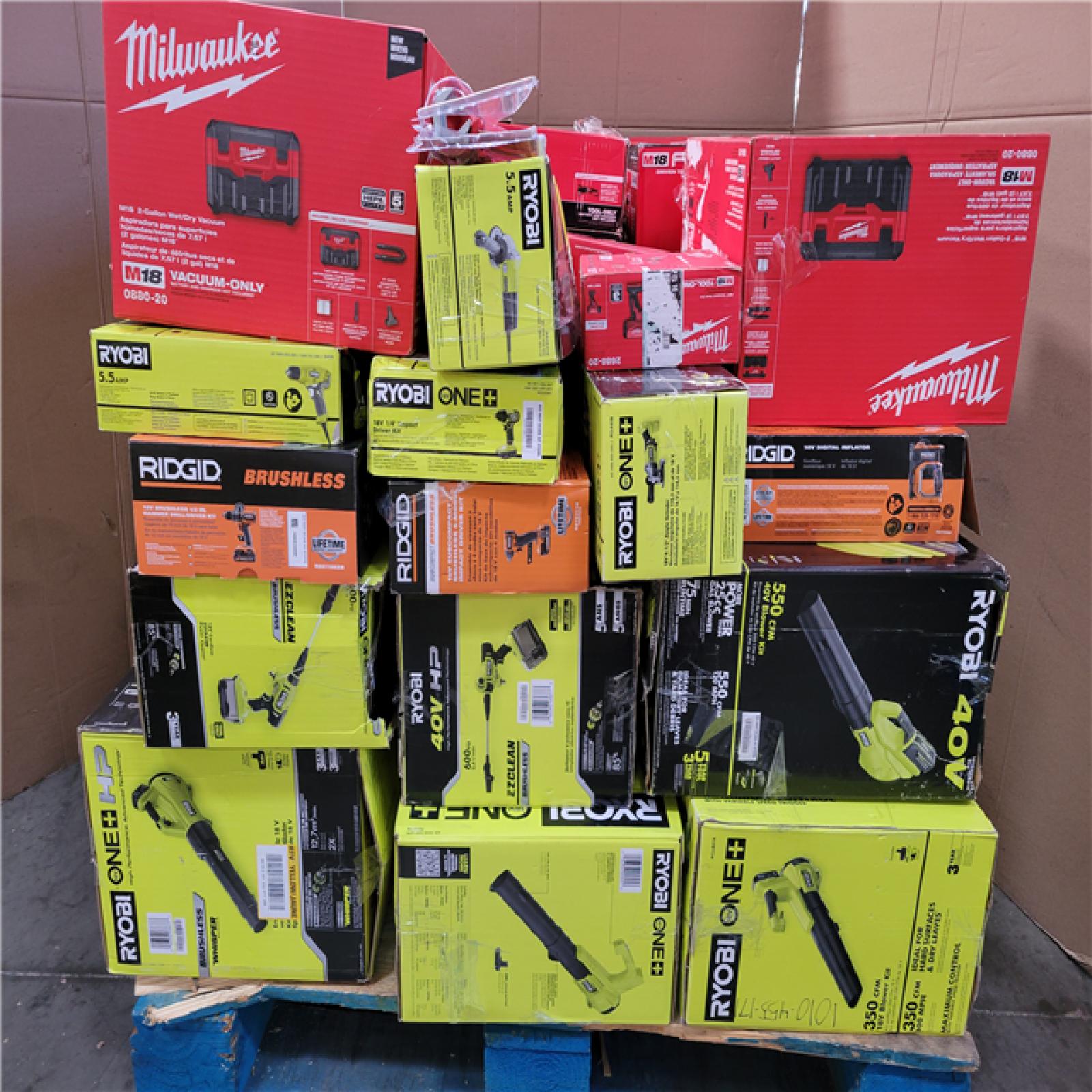 CALIFORNIA AS-IS TOOL PALLET