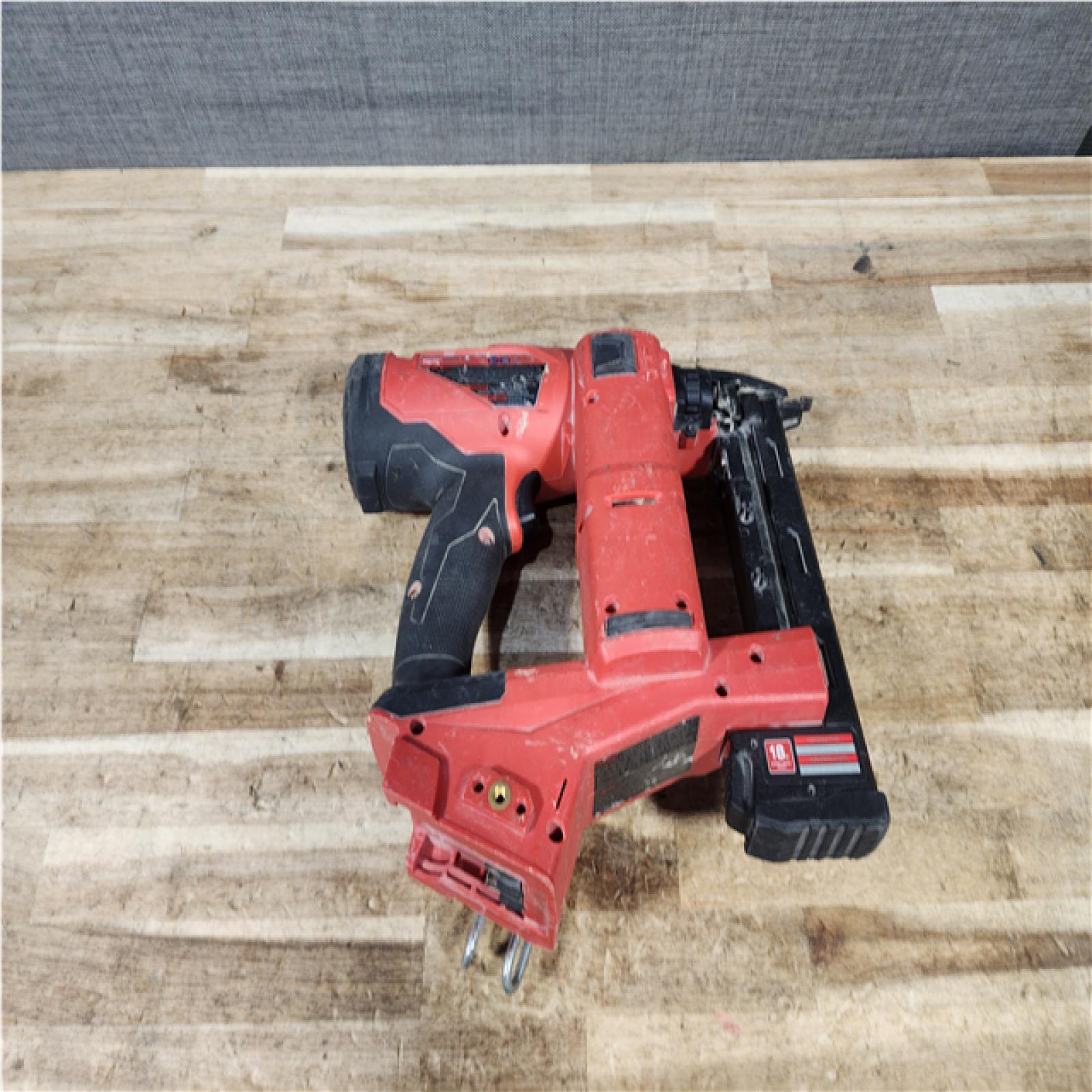 HOUSTON LOCATION - AS - IS Milwaukee FUEL 18-Volt Lithium-Ion Brushless Cordless 18-Gauge 1/4 in. Narrow Crown Stapler (Tool-Only)