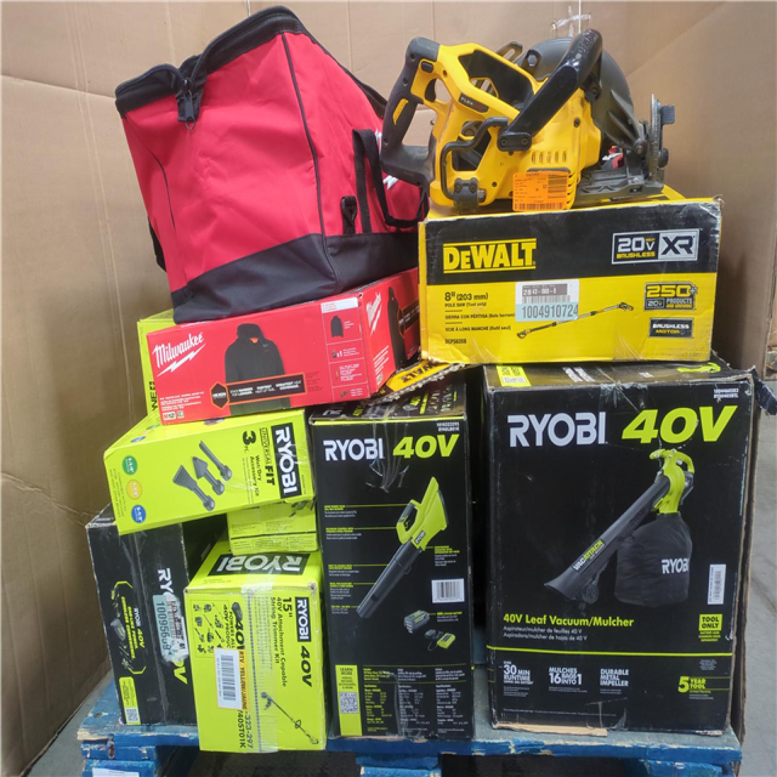 CALIFORNIA AS-IS TOOL PALLET