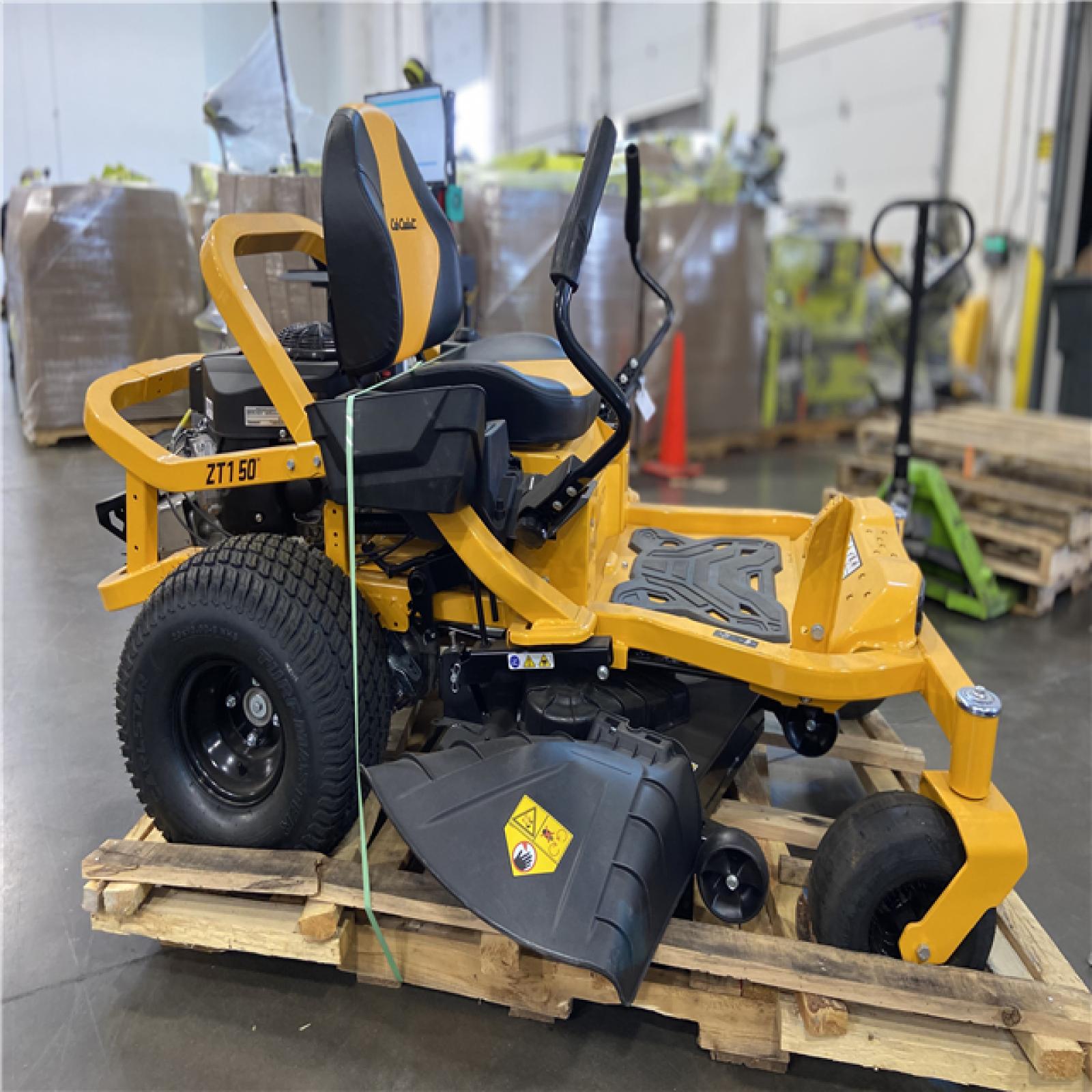 DALLAS LOCATION - Cub Cadet Ultima ZT1 50 in. Fabricated Deck 23HP V-Twin Kawasaki FR Series Engine Dual Hydro Drive Gas Zero Turn Riding Lawn Mower