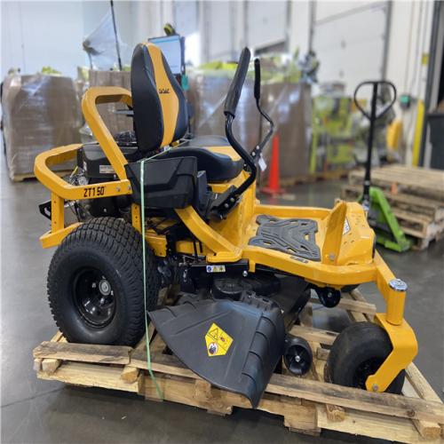 DALLAS LOCATION - Cub Cadet Ultima ZT1 50 in. Fabricated Deck 23HP V-Twin Kawasaki FR Series Engine Dual Hydro Drive Gas Zero Turn Riding Lawn Mower
