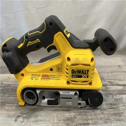 AS-IS DEWALT 20V MAX* XR Brushless Cordless Belt Sander (Tool-Only)