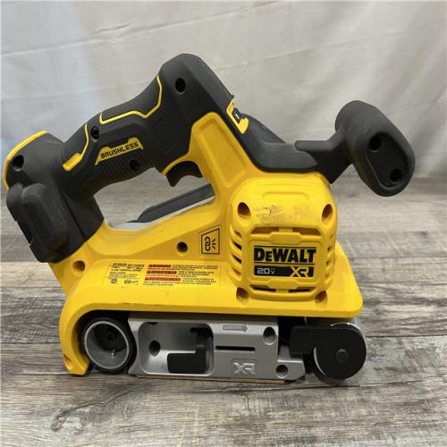 AS-IS DEWALT 20V MAX* XR Brushless Cordless Belt Sander (Tool-Only)