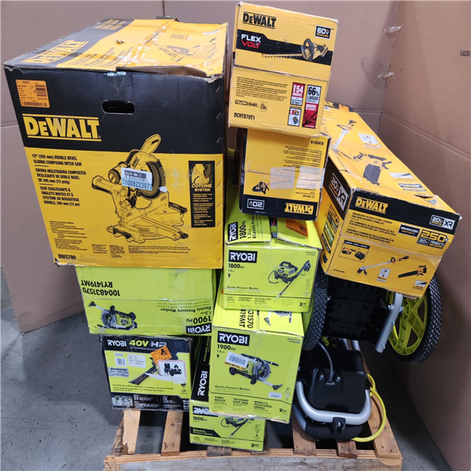 CALIFORNIA AS-IS TOOL PALLET