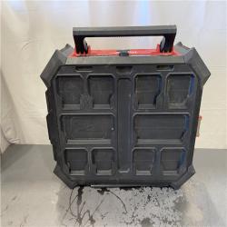 AS-IS - Milwaukee M18 Lithium-Ion Cordless PACKOUT Radio/Speaker with Built-In Charger