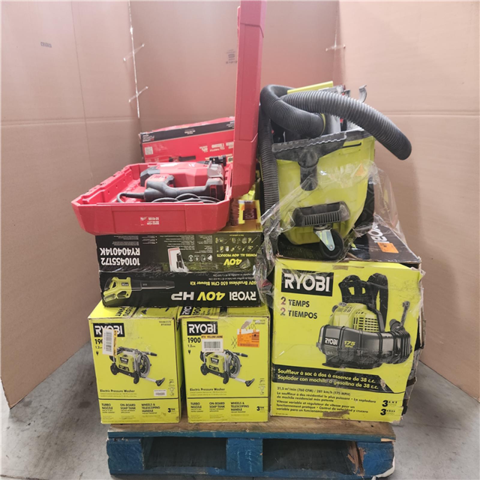 CALIFORNIA AS-IS TOOL PALLET