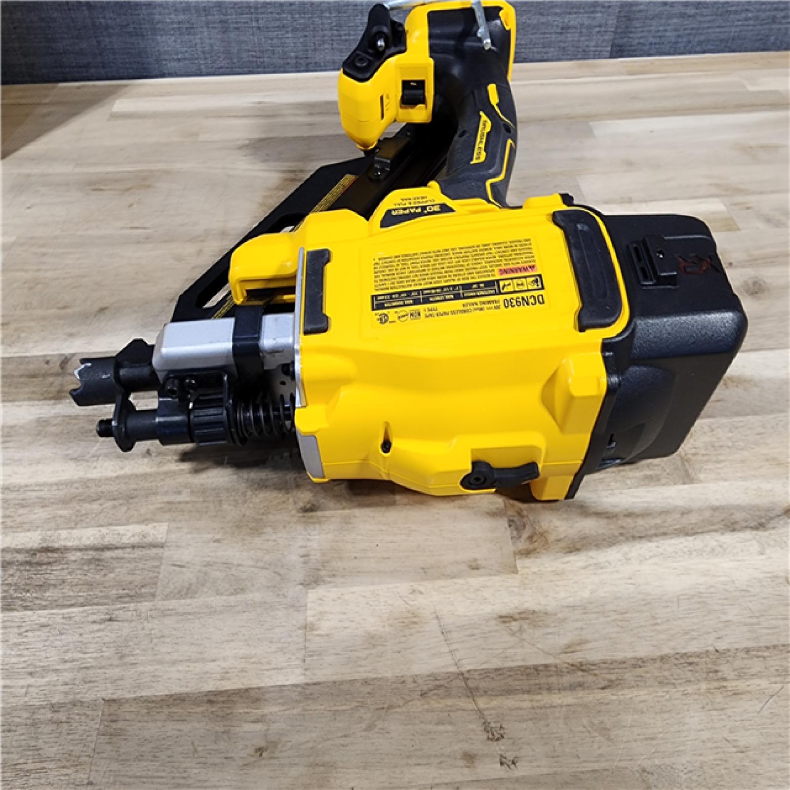 HOUSTON LOCATION - AS-IS DEWALT 20-Volt 30° Cordless Framing Nailer (Tool-Only)