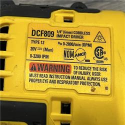 AS-IS DEWALT Atomic 20V Max Lithium-Ion Brushless Cordless Compact 1/4 in. Impact Driver Kit