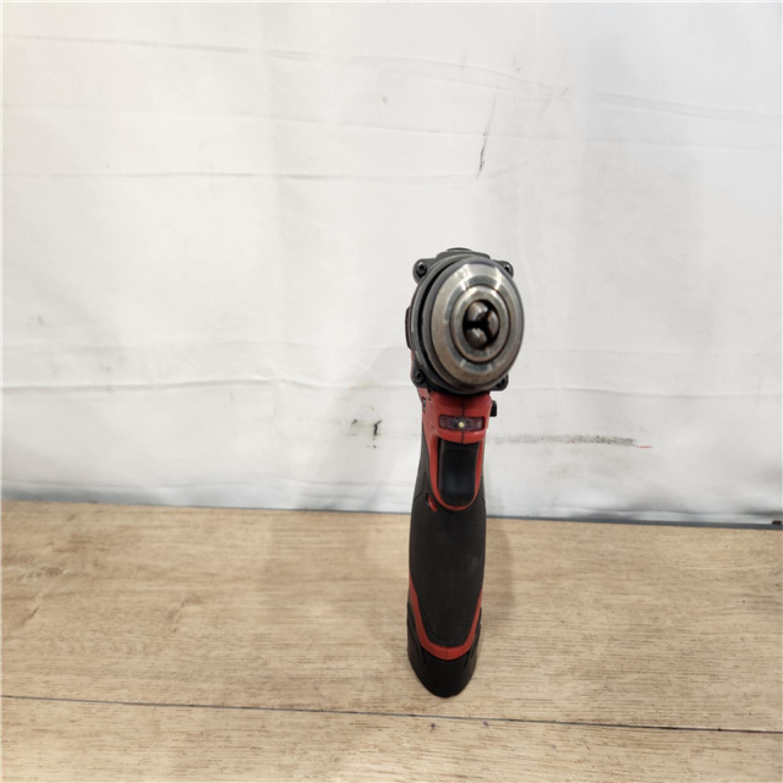 Milwaukee M12 FUEL 12-Volt Lithium-Ion Brushless Cordless 1/2 in. Hammer Drill Kit with 1 Compact 2.0Ah Battery Pack and 1 Charger