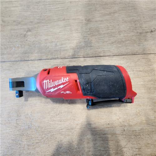AS-IS- Milwaukee  FUEL 12-Volt Lithium-Ion Brushless Cordless High Speed 3/8 in. Ratchet (Tool-Only)