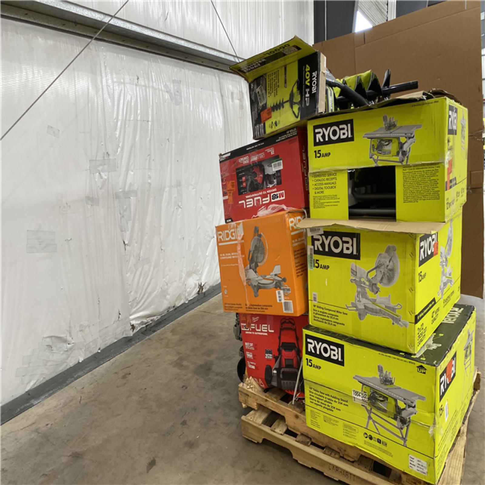Houston Location AS IS - Tool Pallet