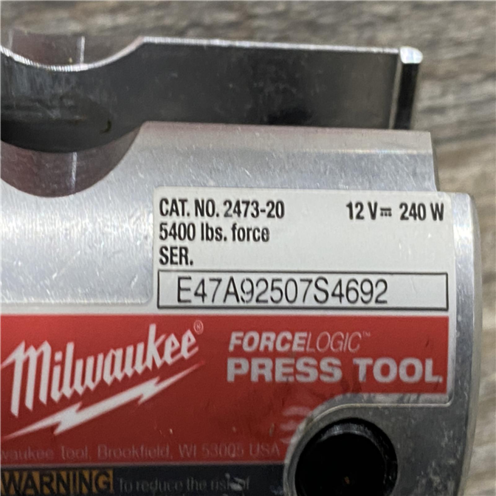 AS-IS Milwaukee 12-Volt Lithium-Ion Force Logic Cordless Press Tool Kit