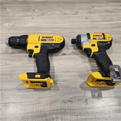 AS-IS DeWALT 20V MAX Cordless Drill Driver/Impact Driver Combo Kit