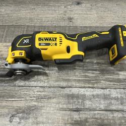 AS-IS DEWALT 20V MAX XR Cordless Brushless 3-Speed Oscillating Multi Tool Kit