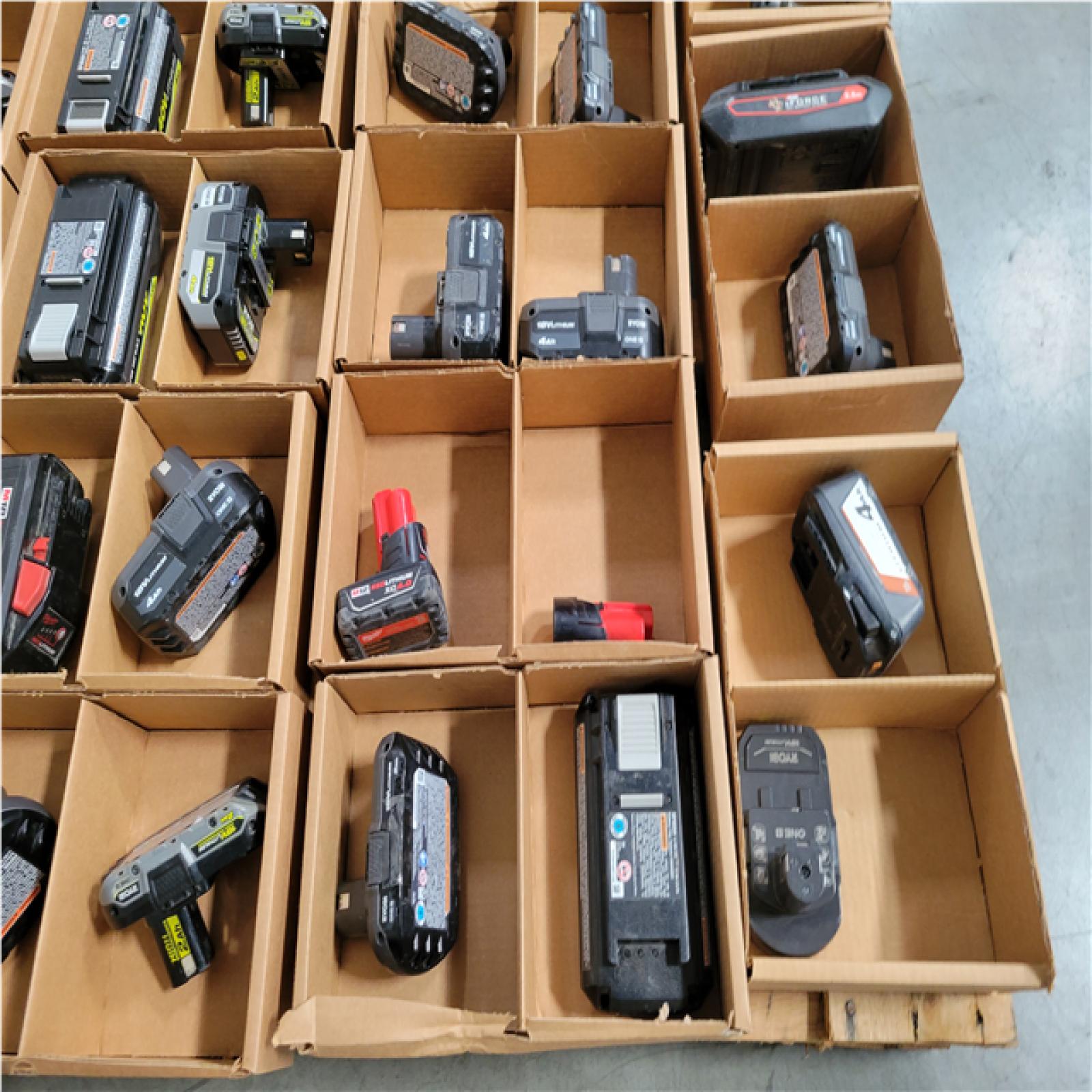 CALIFORNIA AS-IS BATTERY PALLET