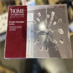 NEW! - Home Decorations Collection 9-Light Chandelier Kimberly
