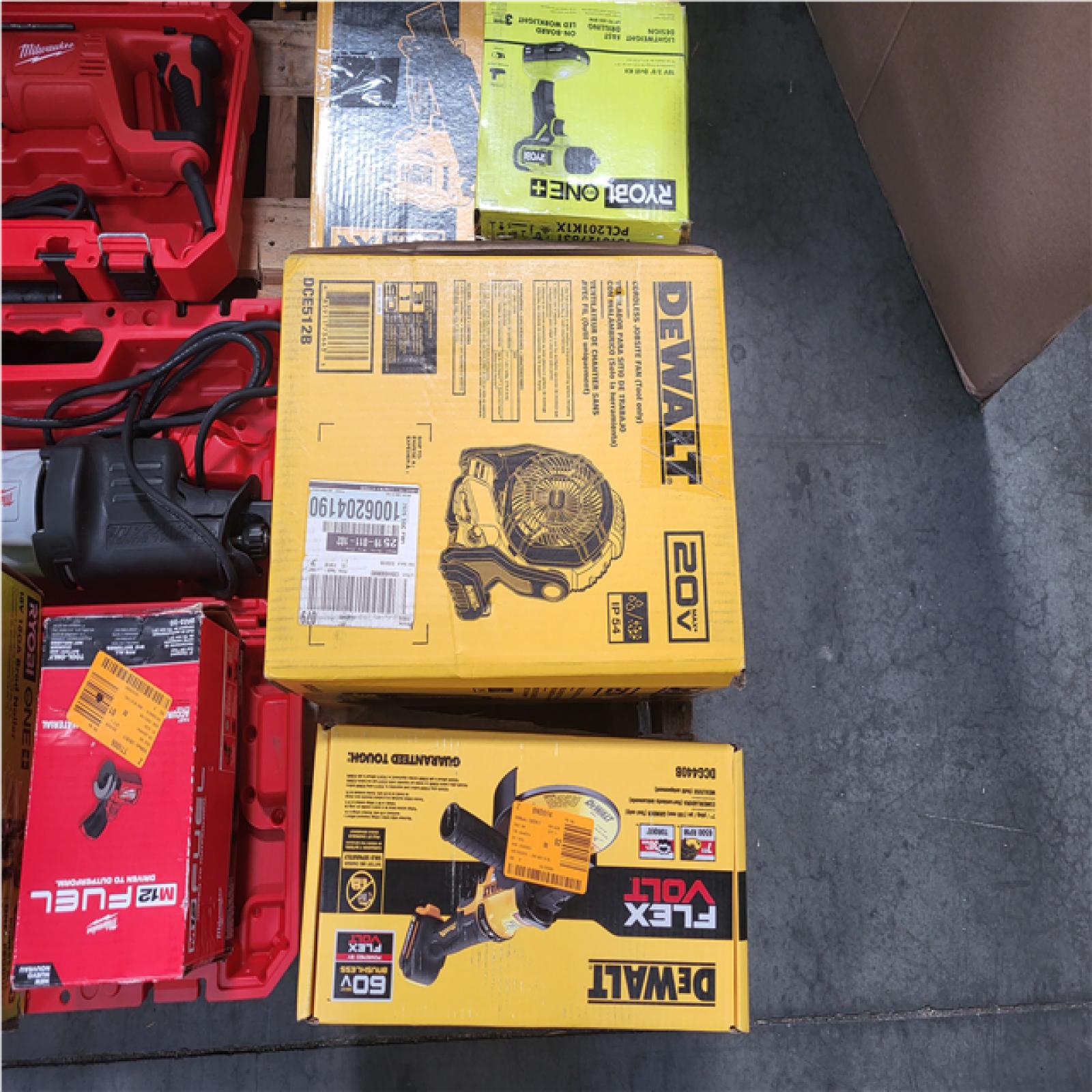 CALIFORNIA AS-IS TOOL PALLET
