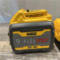 AS-IS DEWALT 20V/60V MAX FLEXVOLT Lithium-Ion 9.0Ah Battery and Charger Starter Kit