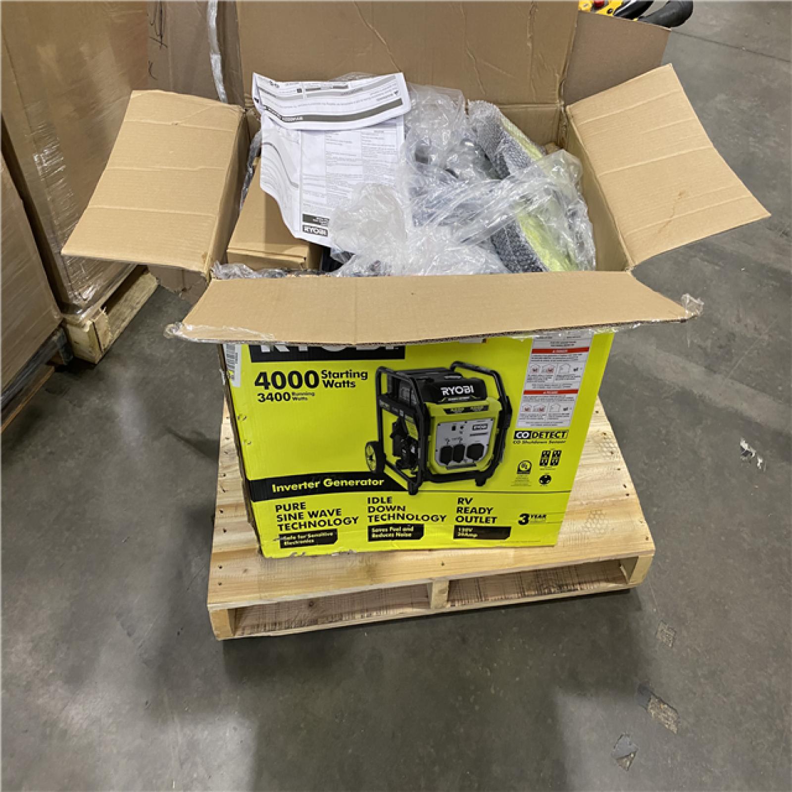 Dallas Location - As-Is RYOBI 4000-Watt Gasoline Generator