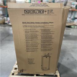 DALLAS LOCATION- AS-IS RHEEM 75 Gal. Tall 76 000 BTU Natural Gas Water Heater