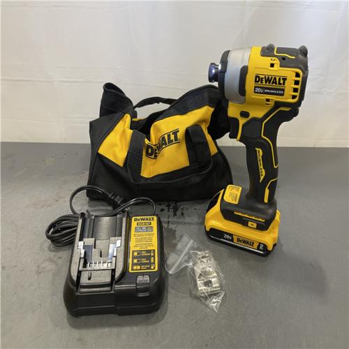 AS-IS - DeWALT ATOMIC 20V Max Lithium-Ion Brushless Cordless Compact 1/4 in. Impact Driver Kit