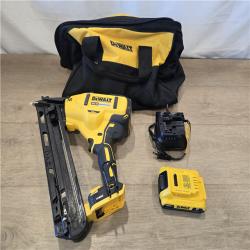 AS-IS DEWALT 20V MAX XR Cordless 2-1/2 in. 15-Gauge Finish Nailer Kit